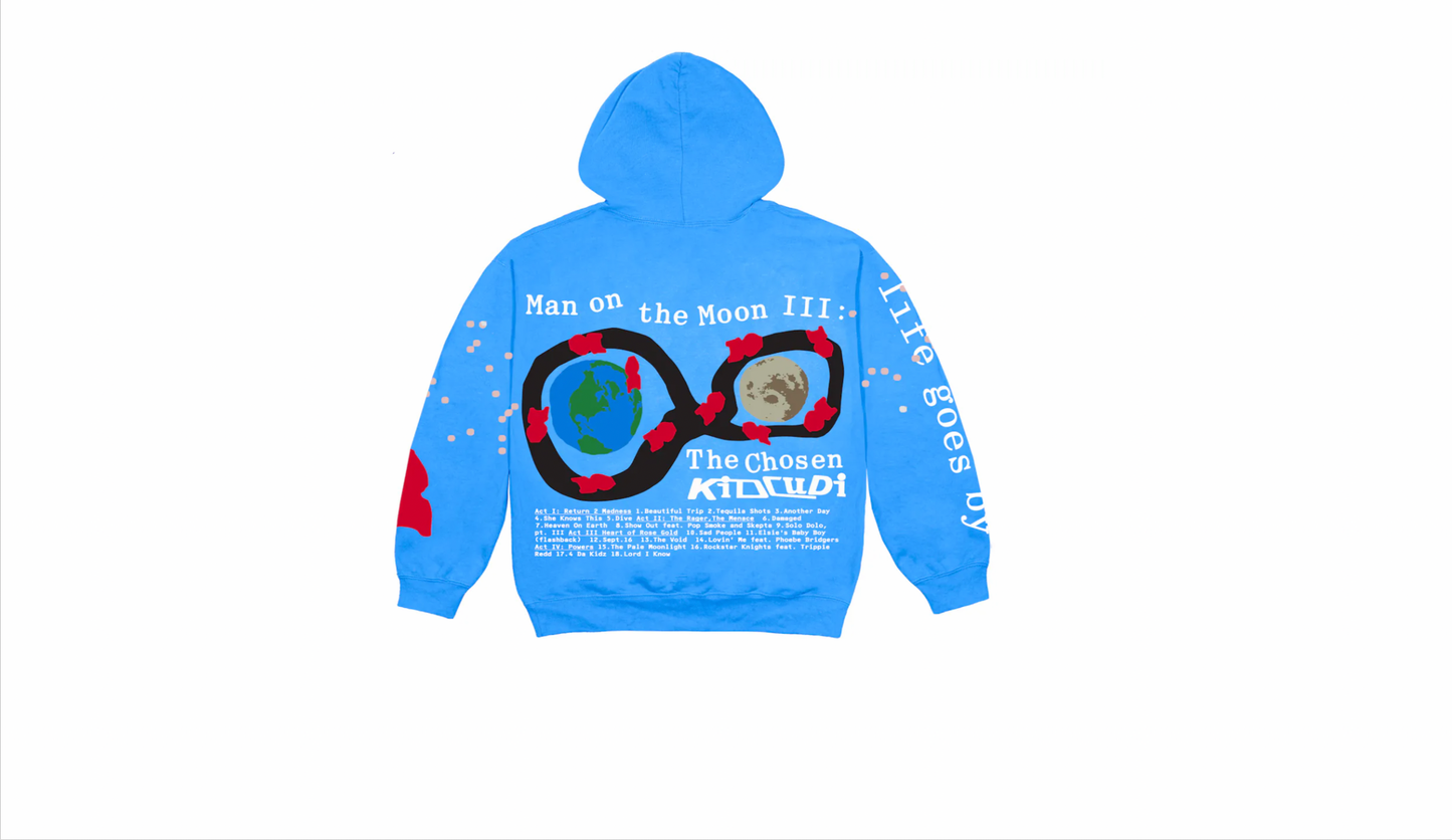 Kid Cudi CPFM for MOTM III Hoodie Blue