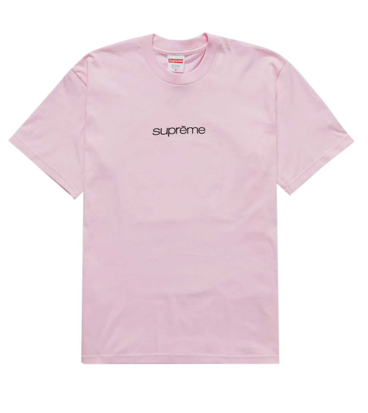 Supreme Classic Logo Tee Light Pink