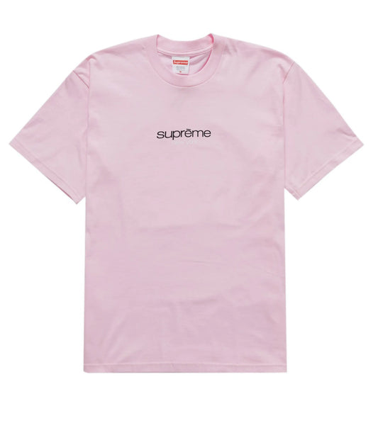 Supreme Classic Logo Tee Light Pink