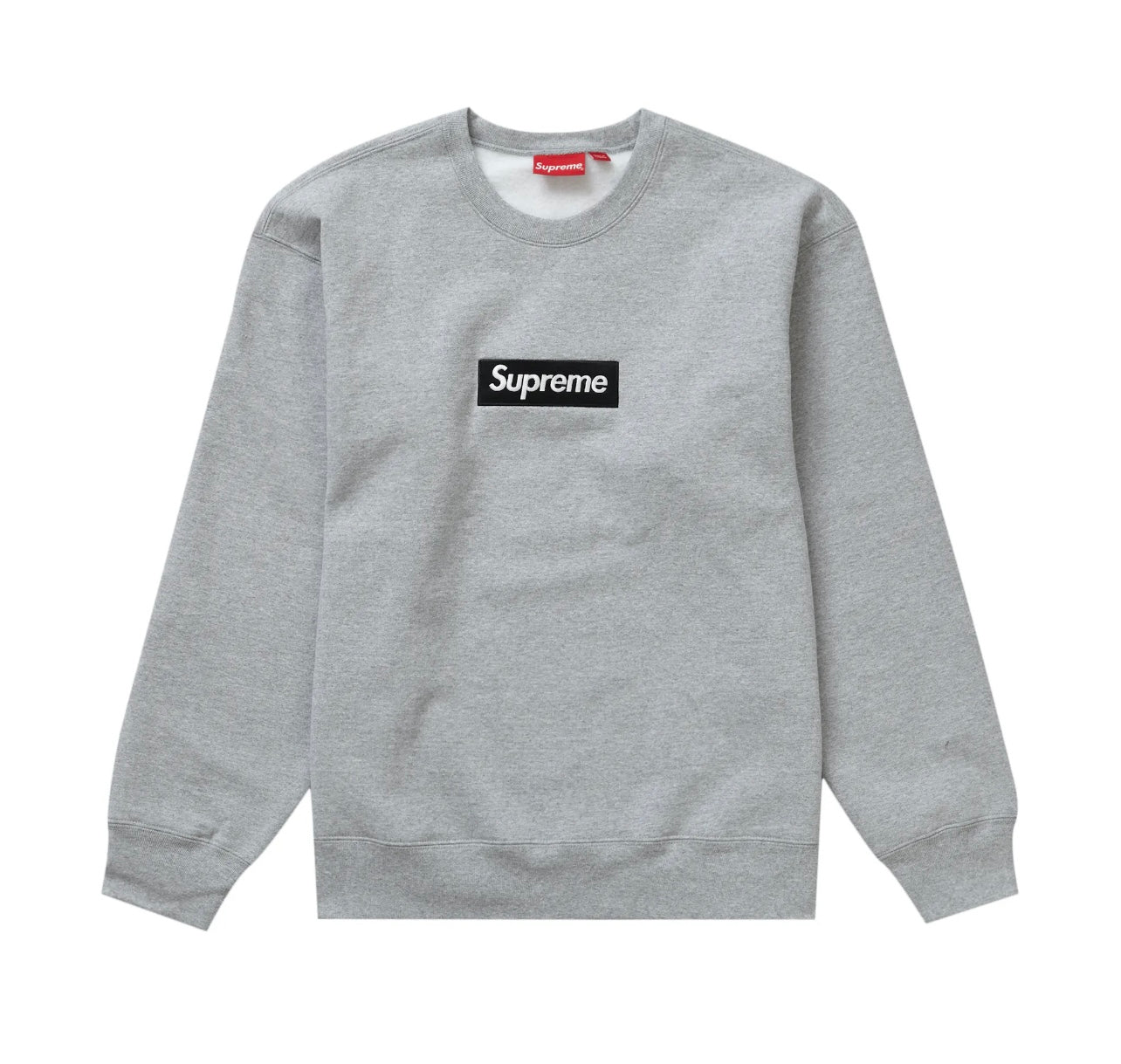 Supreme Box Logo Crewneck (FW22) Heather Grey