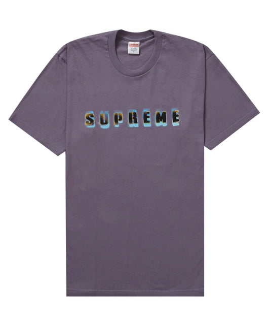 Supreme Stencil Tee (Dusty Purple)