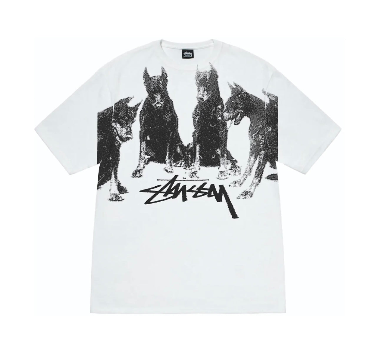 Stussy Doberman Tee White