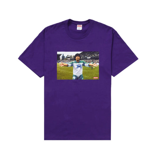 Supreme Maradona Tee Purple