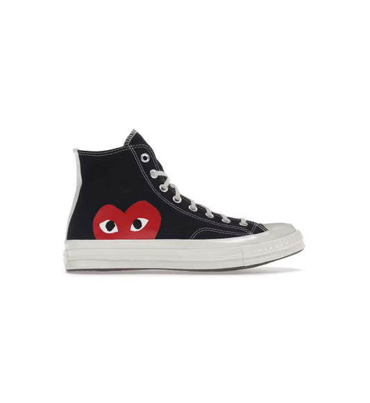 CDG Converse High Black