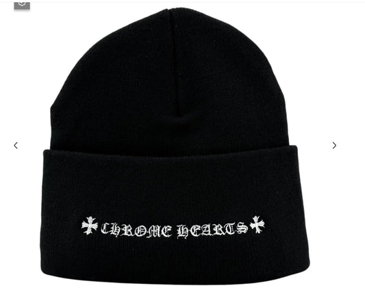 Chrome Hearts CH Beanie Black