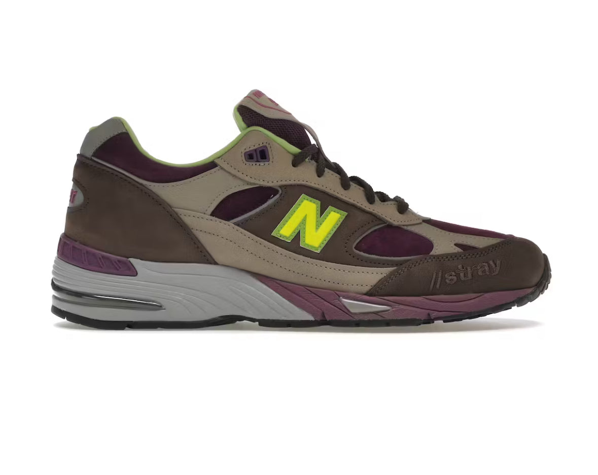 New Balance 991 Stray Rats Brown