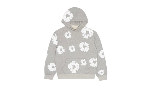 Denim Tears Cotton Wreath Hoodie Grey