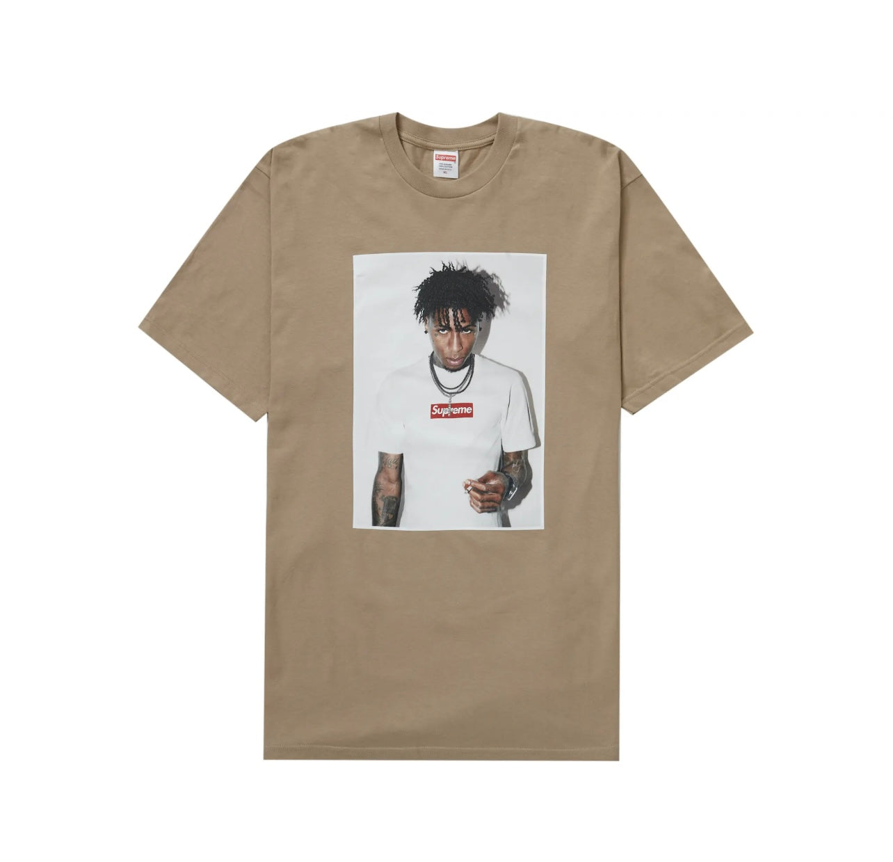 Supreme NBA Youngboy Tee Khaki