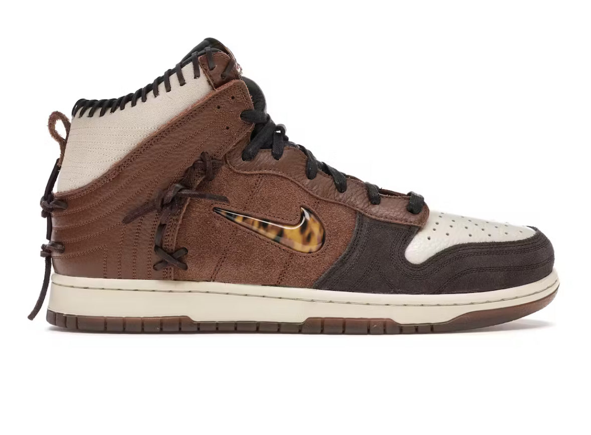 Nike Dunk High Bodega Legend Fauna Brown