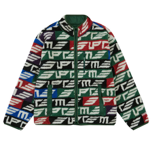 Supreme Geo Reversible WINDSTOPPER Fleece Jacket