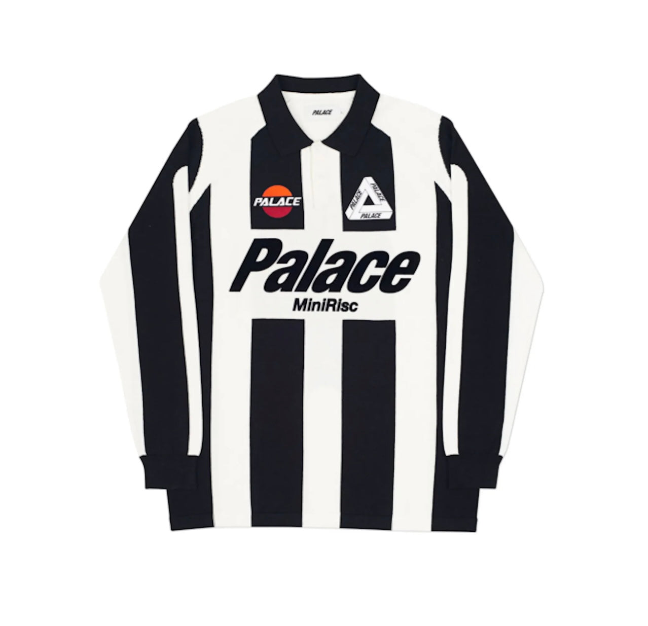 Palace Palazzo Knit White/Black