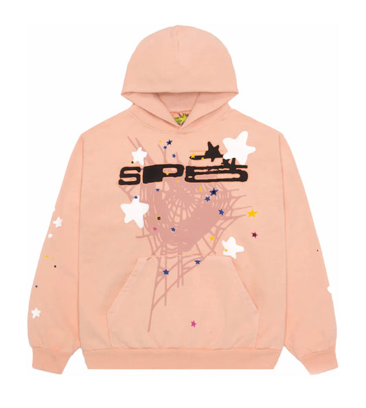 Sp5der SP5 Hoodie Bellini