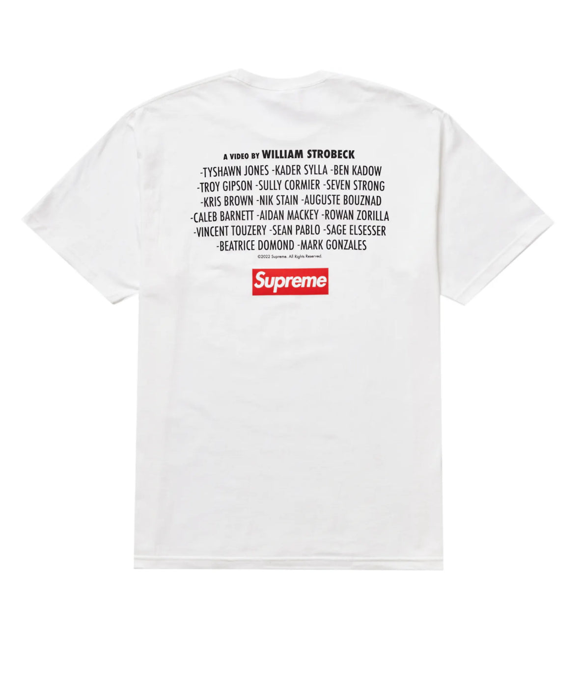 Supreme Play Dead Tee White