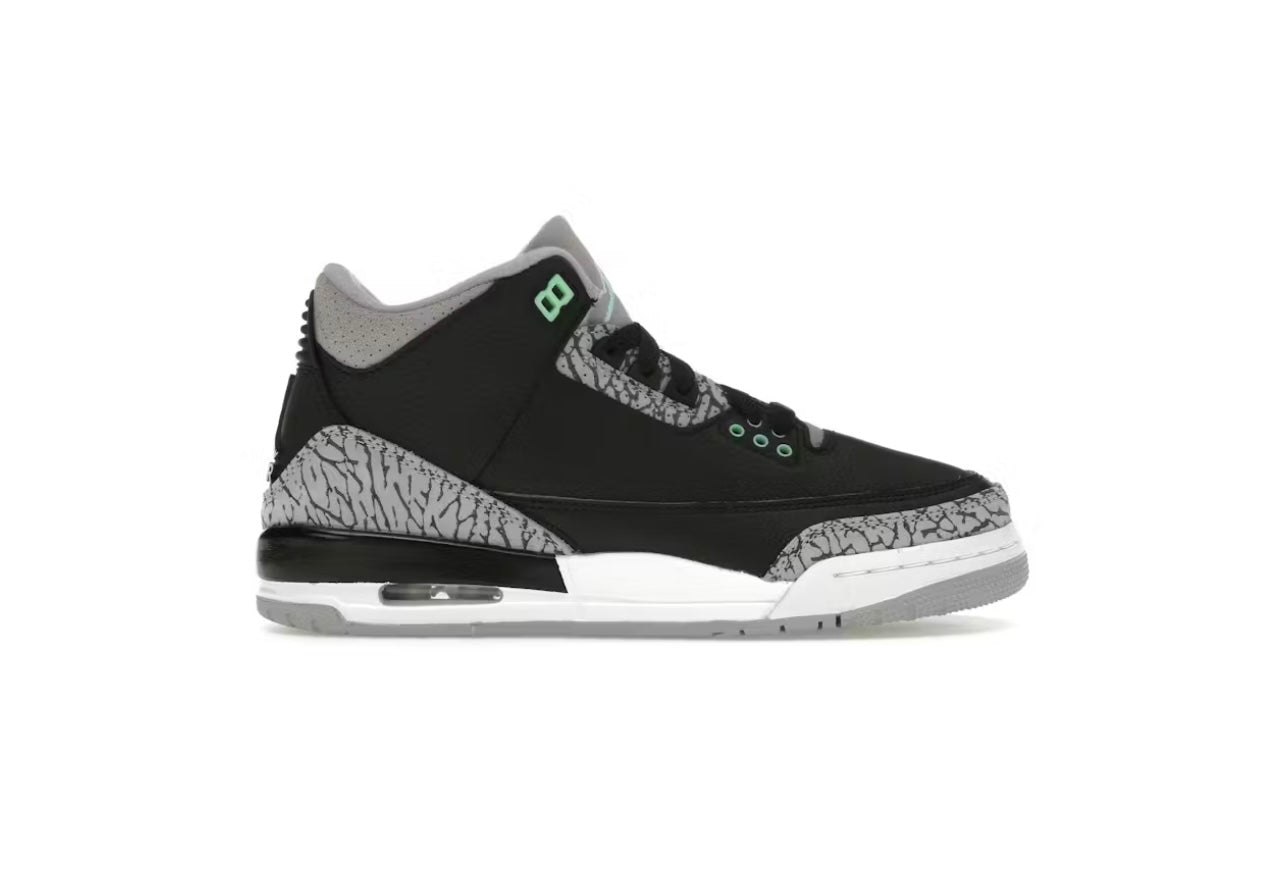 Jordan 3 Retro Green Glow (GS)