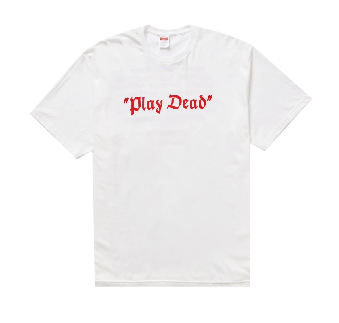 Supreme Play Dead Tee White