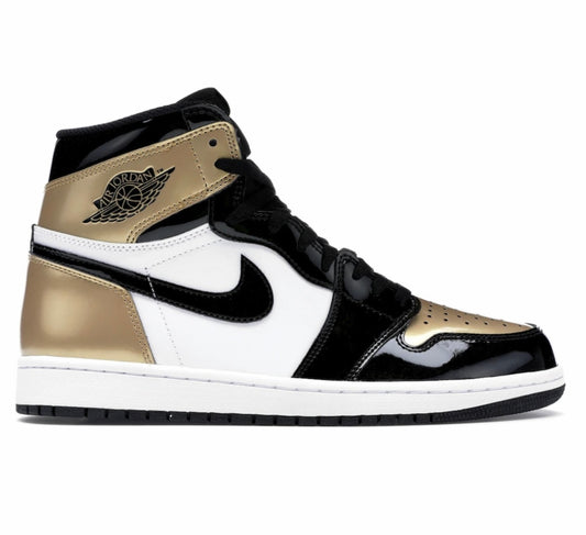 Jordan 1 Retro High NRG Patent Gold Toe