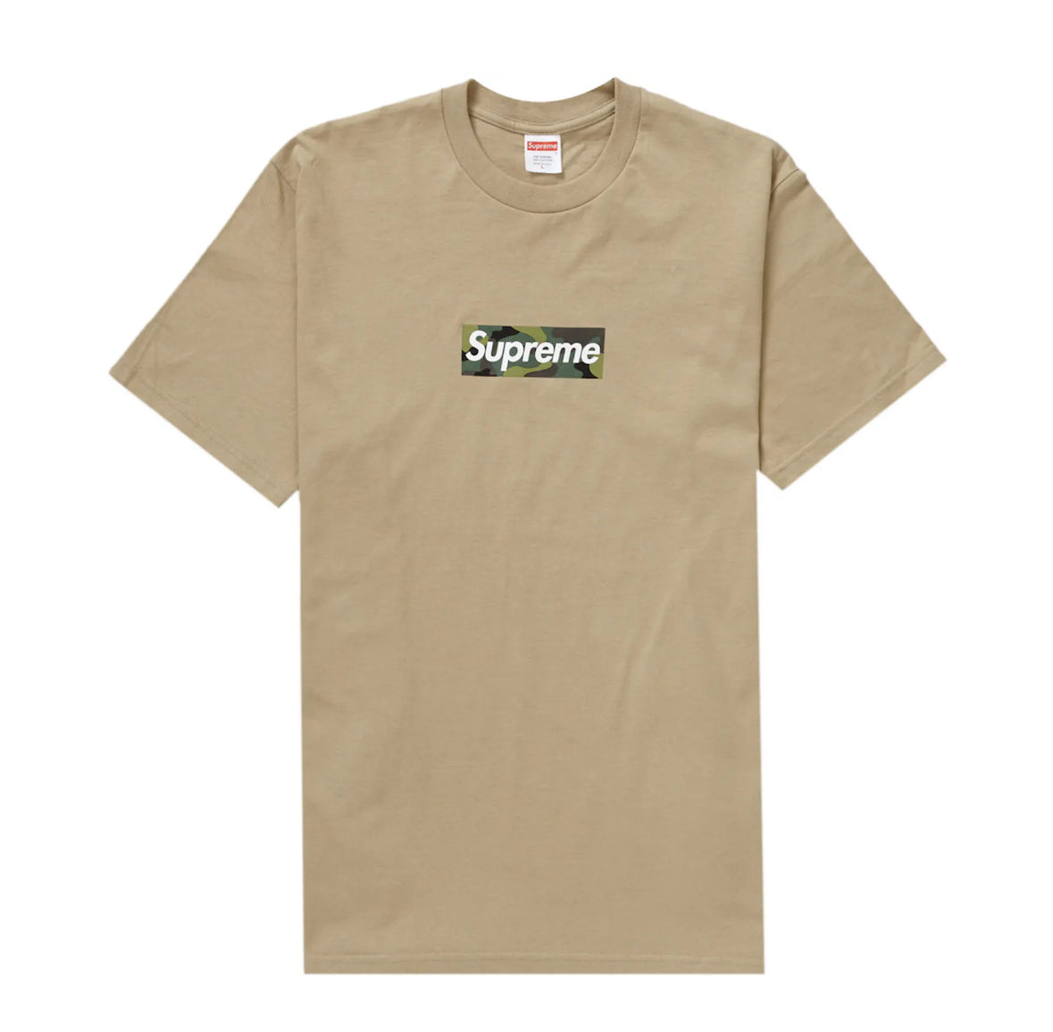 Supreme Box Logo Tee (FW23) Khaki