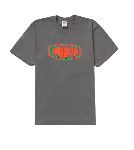 Supreme Pound Tee Charcoal