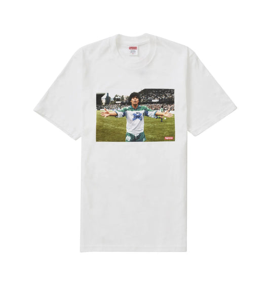 Supreme Maradona Tee White