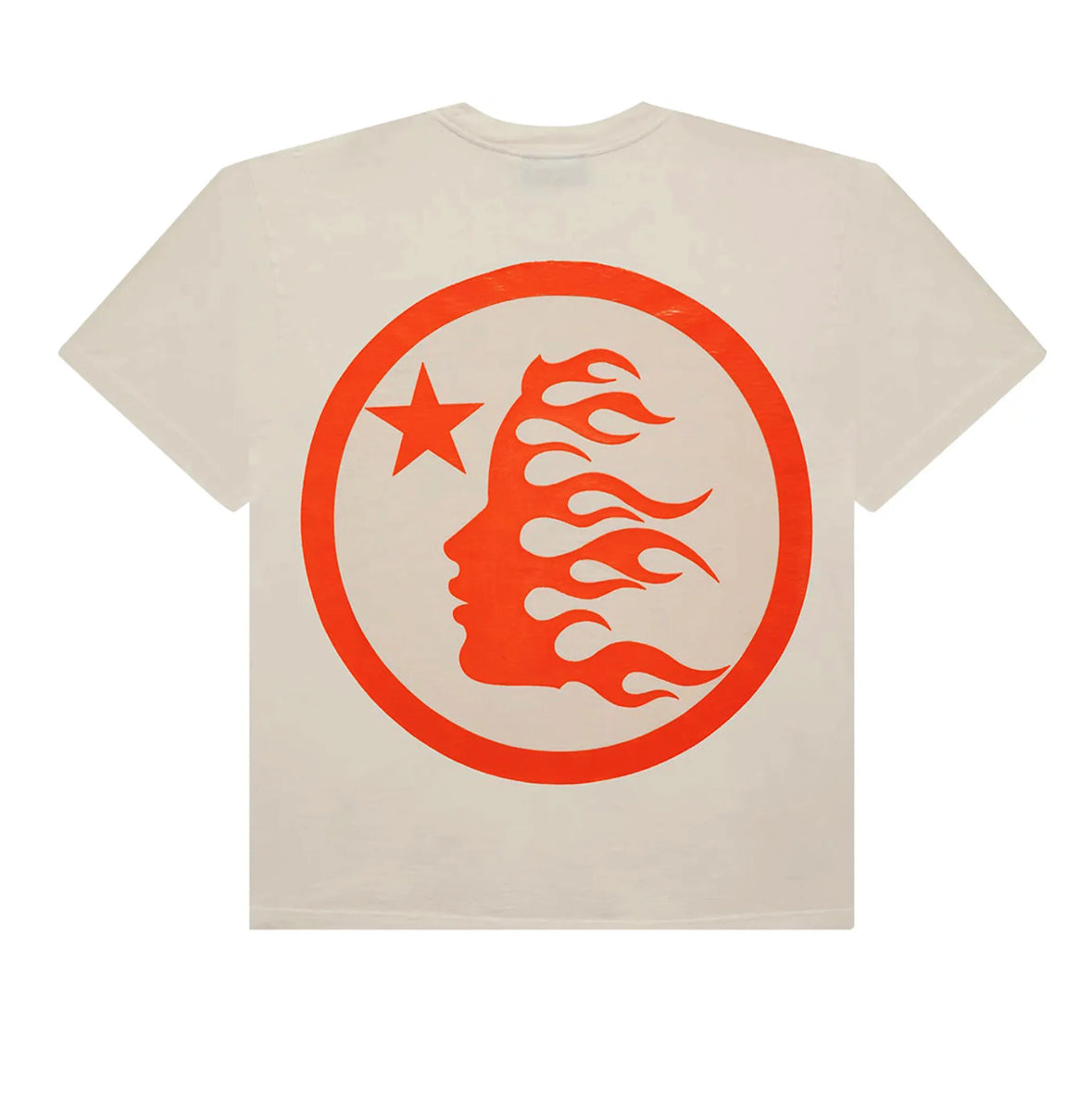 Hellstar Classic Tee White/Orange (Gel Print)