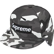 Supreme Box Logo x New Era Wind Stopper Ear Flap Fitted