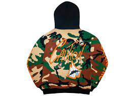 Chrome Hearts x Matty Boy Caution Camo Hoodie