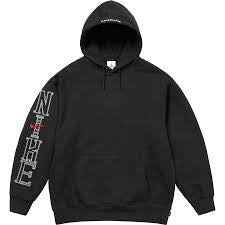 Supreme Nike Hooded Sweatshirt Black