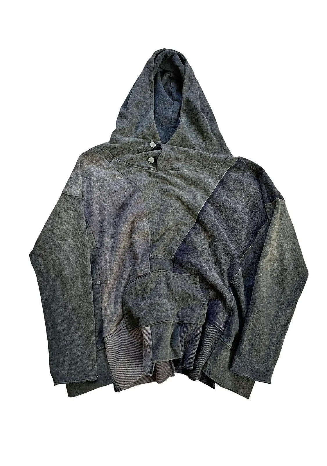 Kapital Reconstructed Patchwork Surf Hoodie