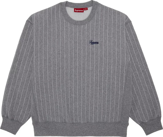 Supreme Pin Stripe Crewneck