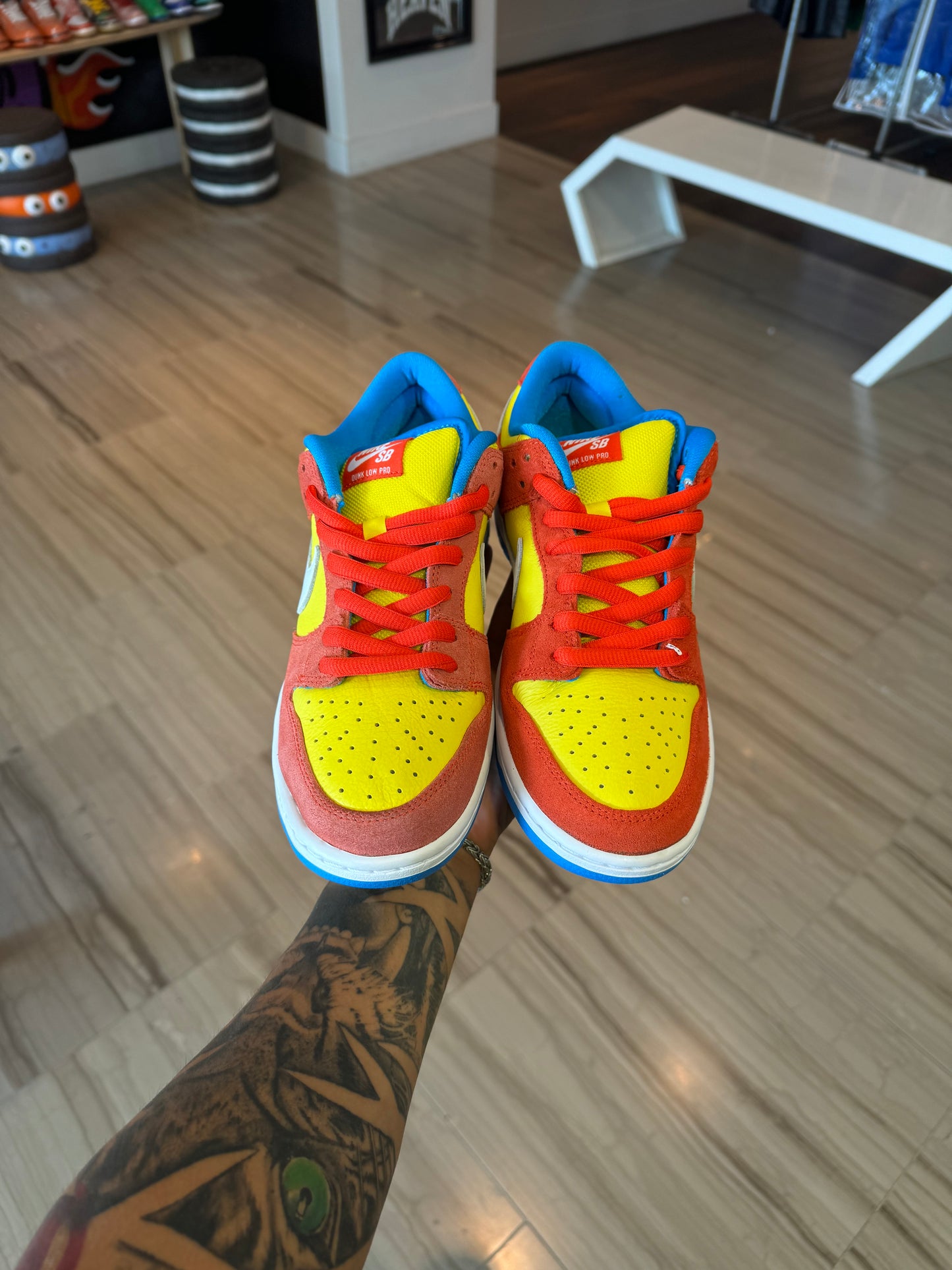 Nike SB Dunk Low Pro Bart Simpson (Sun Damage)