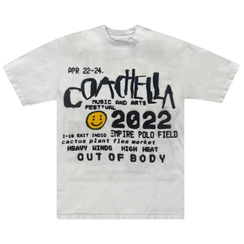 Coachella 2022 CPFM Tee White