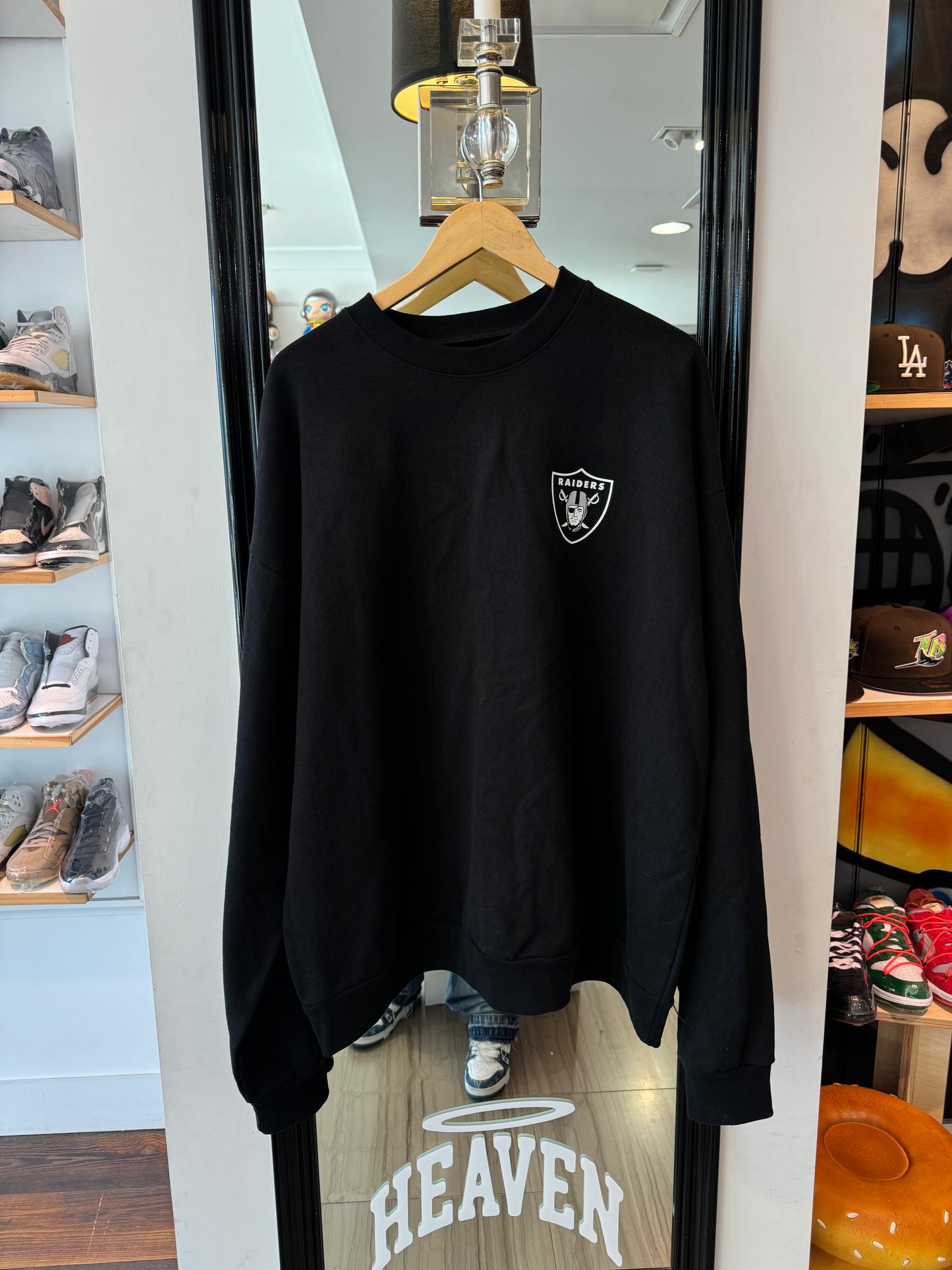 Born X Raised Raiders Smoke Crewneck