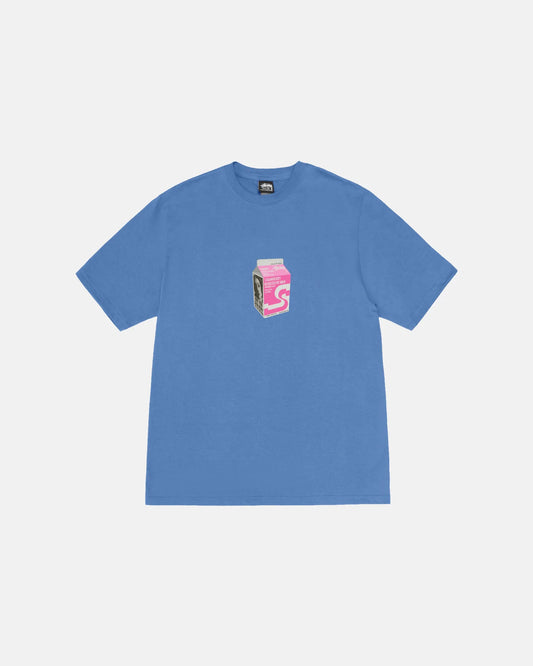 Stussy Strawberry Milk Tee Blue