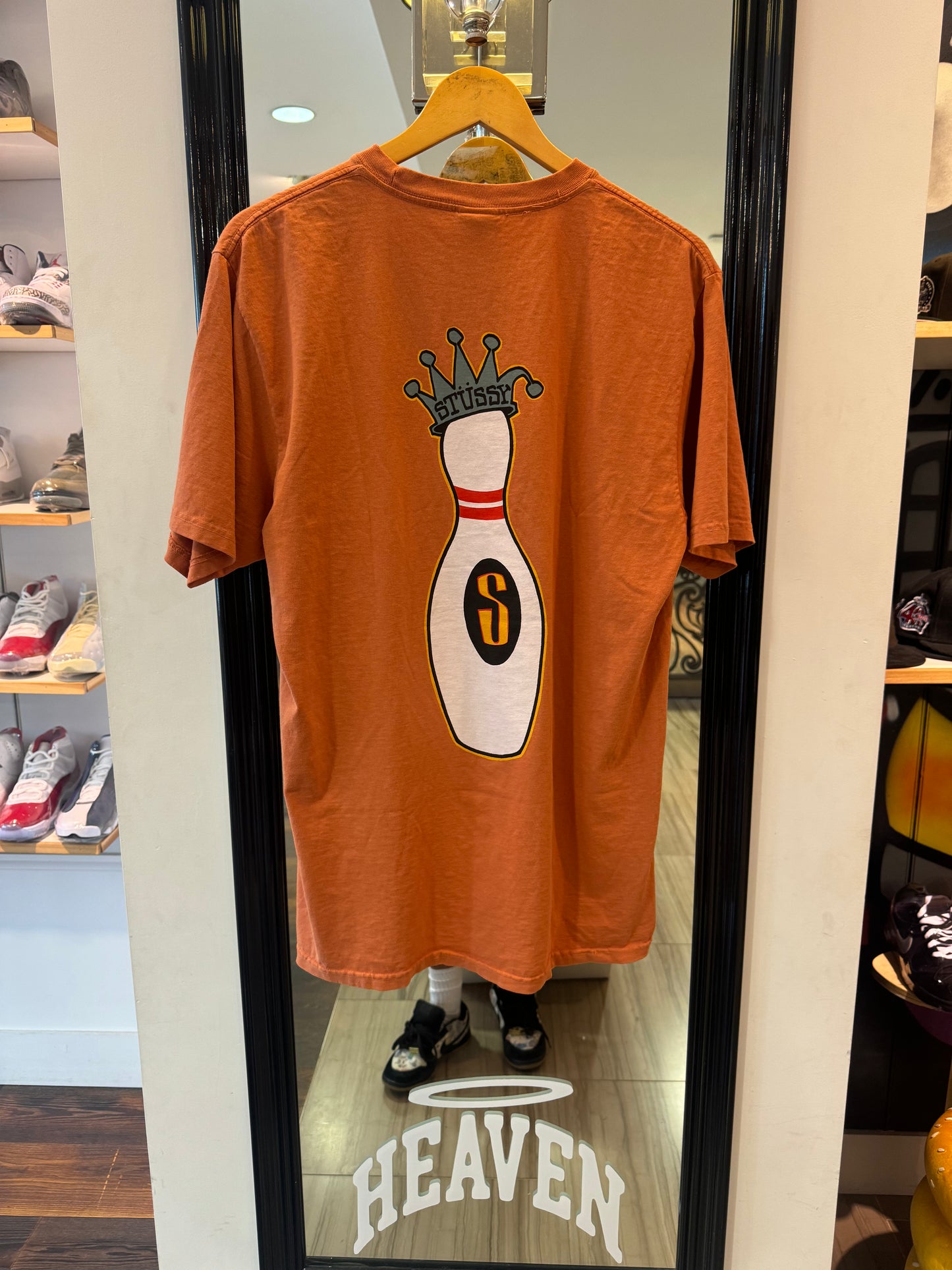 Stussy Kingpin Tee Orange