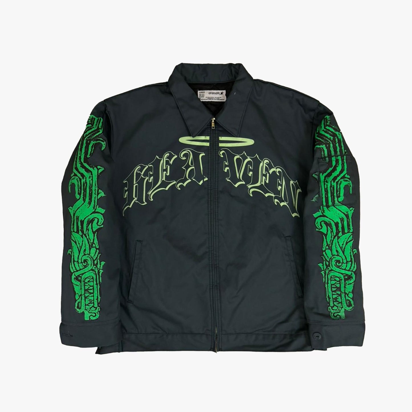 Virgin De Guadalupe Work Jacket Spruce Green