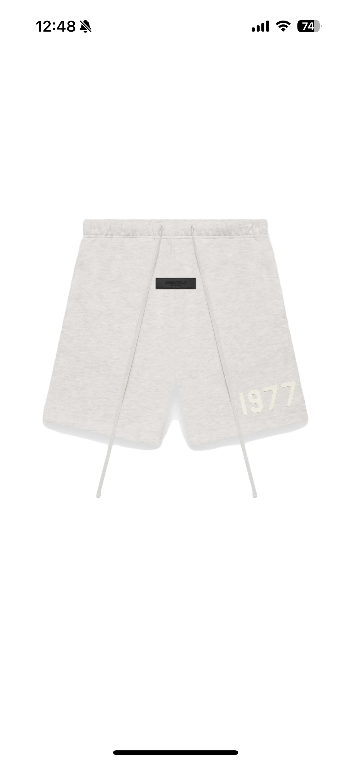 Fear of God Essentials Sweatshorts Light Oatmeal