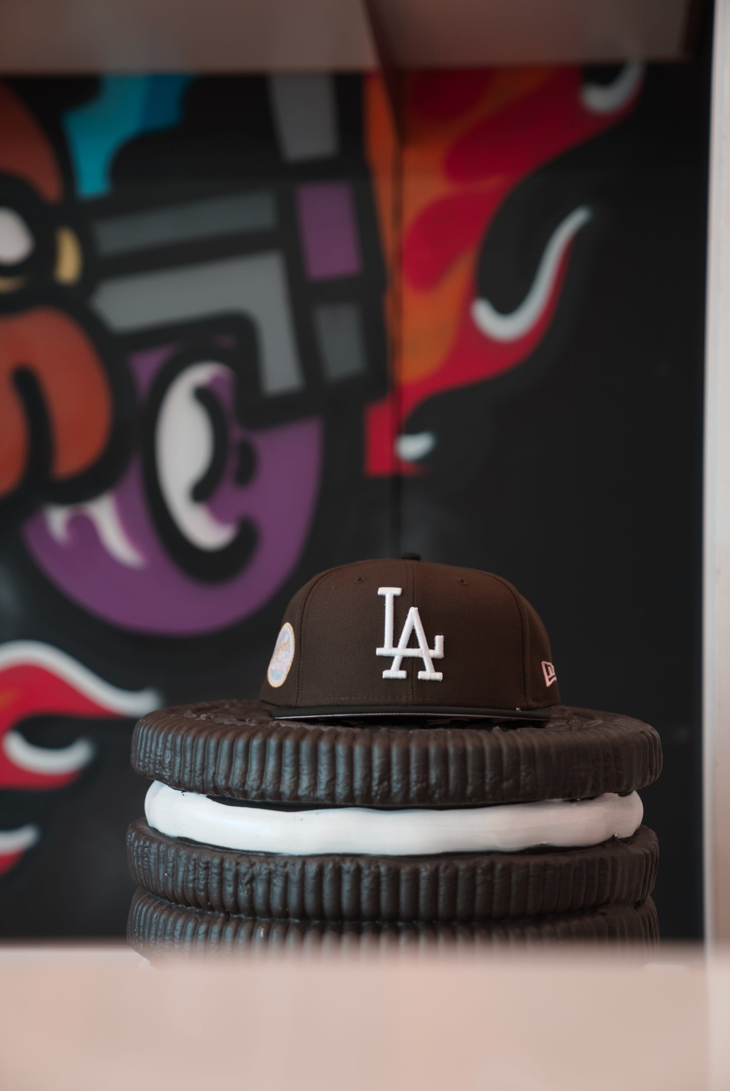 New Era Fitted Los Angeles Dodgers Brown/Pink/Black