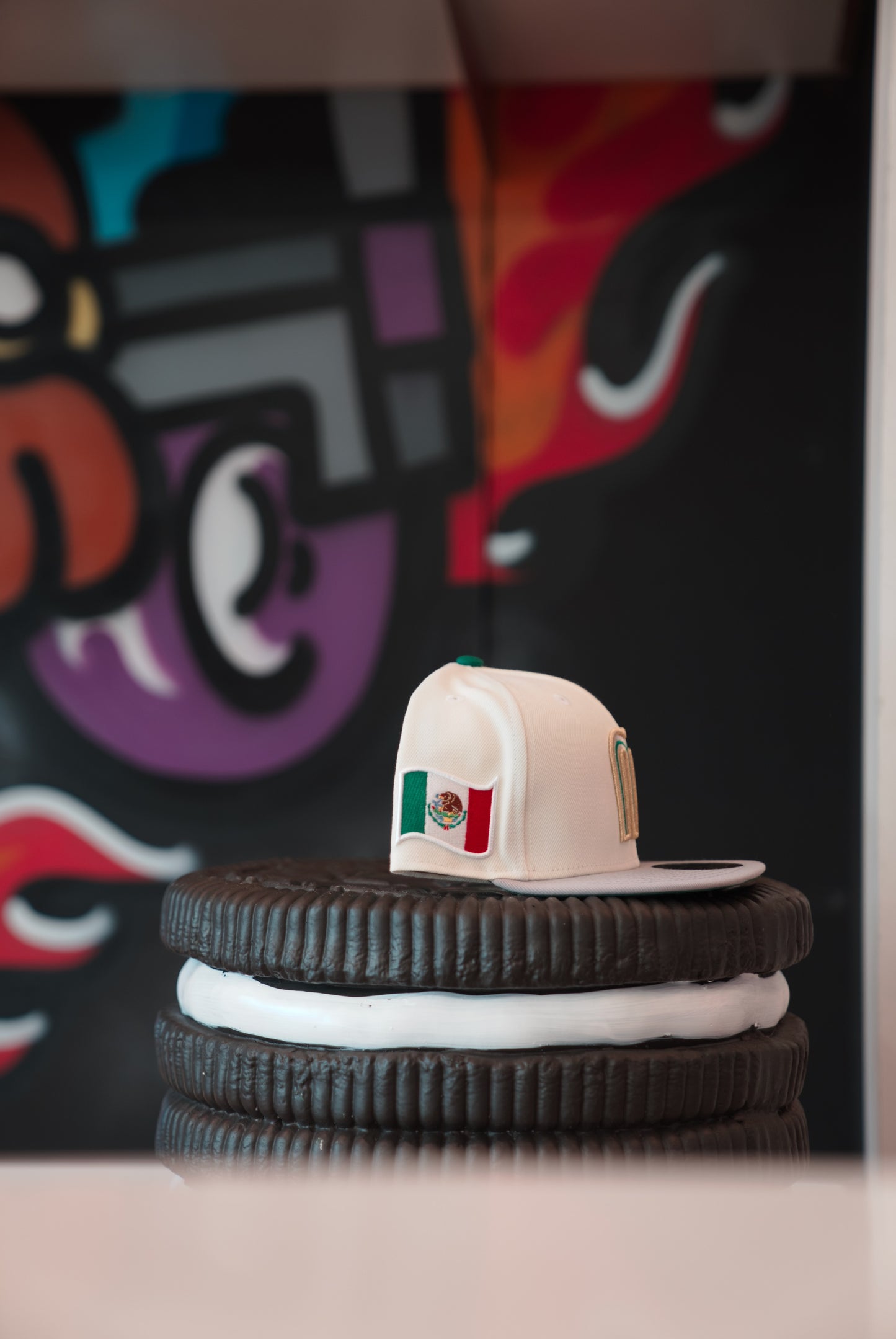 New Era Fitted Mexico Off-White/Green/Grey