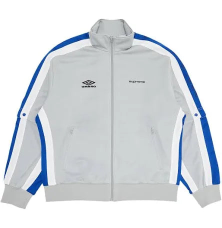 Supreme Umbro Track Jacket Grey