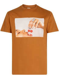 Supreme Cherries Tee Burnt Orange