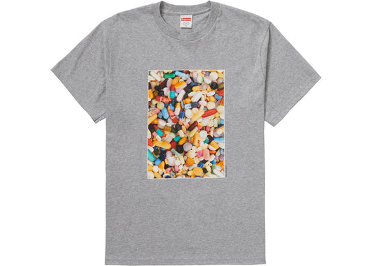 Supreme Pills Tee Heather Grey