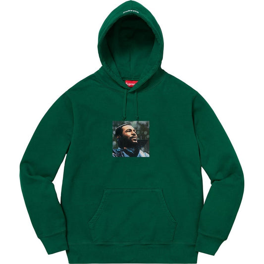 Supreme Marvin Gaye Hooded Sweatshirt Dark Green