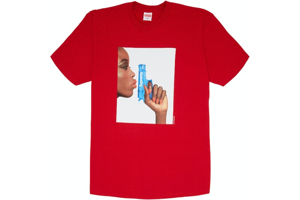 Supreme Water Pistol Tee Red