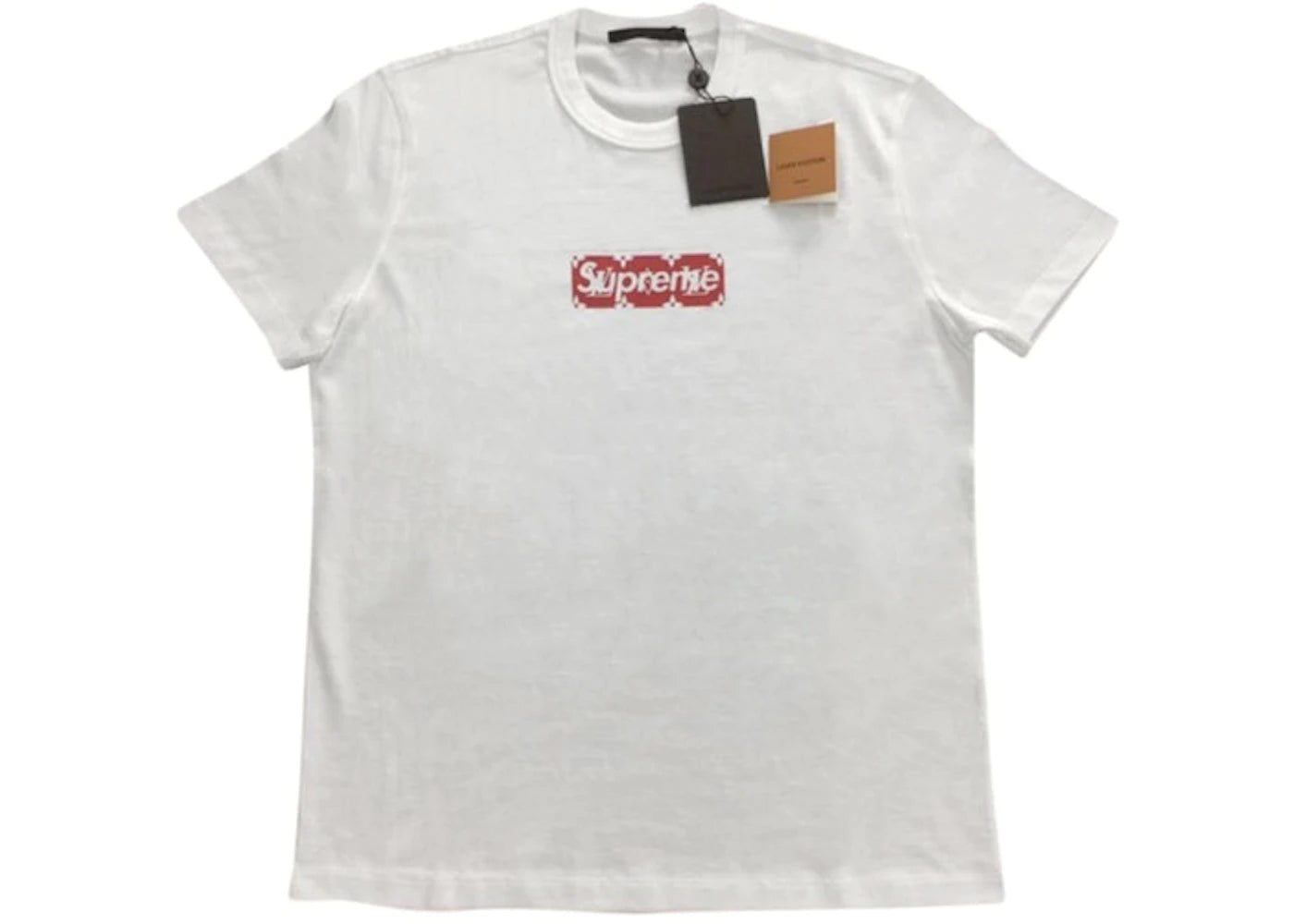 Supreme X Louis Vuitton Box Logo Tee White