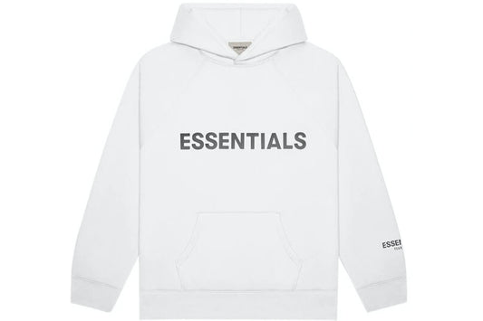 Essentials White Hoodie