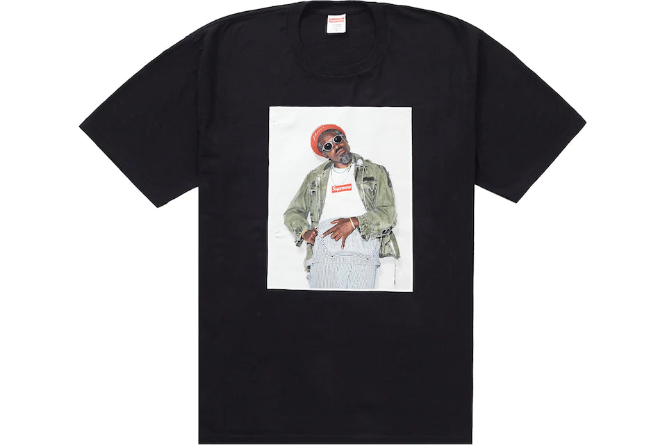 Supreme Andre 3000 Tee Black - Heaven Sneaker Shop