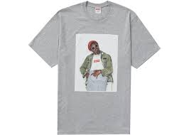 Supreme Andre 3000 Tee Heather Grey