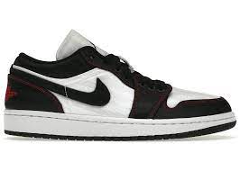 Jordan 1 Low SE Utility White Black Gym Red (W)