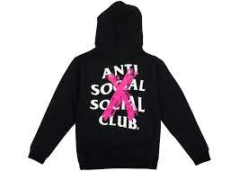 Anti Social Social Club Cancelled Hoodie Black