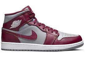 Jordan 1 Mid Team Red